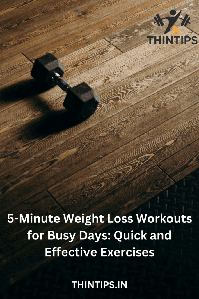 5-minute weight loss workouts