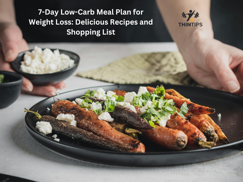 7-day low-carb meal plan
